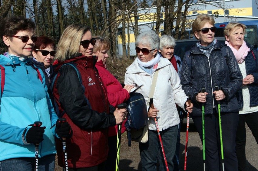 Marsz Nordic Walking członków i sympatyków Warsztatów Terapii Zajęciowej z Grudziądza [zdjęcia]