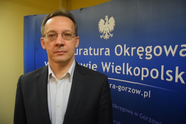 Roman Witkowski jest rzecznikiem Prokuratury Okręgowej w Gorzowie.