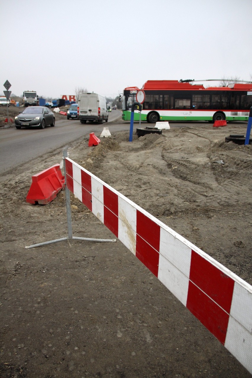 Przebudowa Krochmalnej z Diamentową. W końcu mniej kłopotów z przejazdem (ZDJĘCIA)