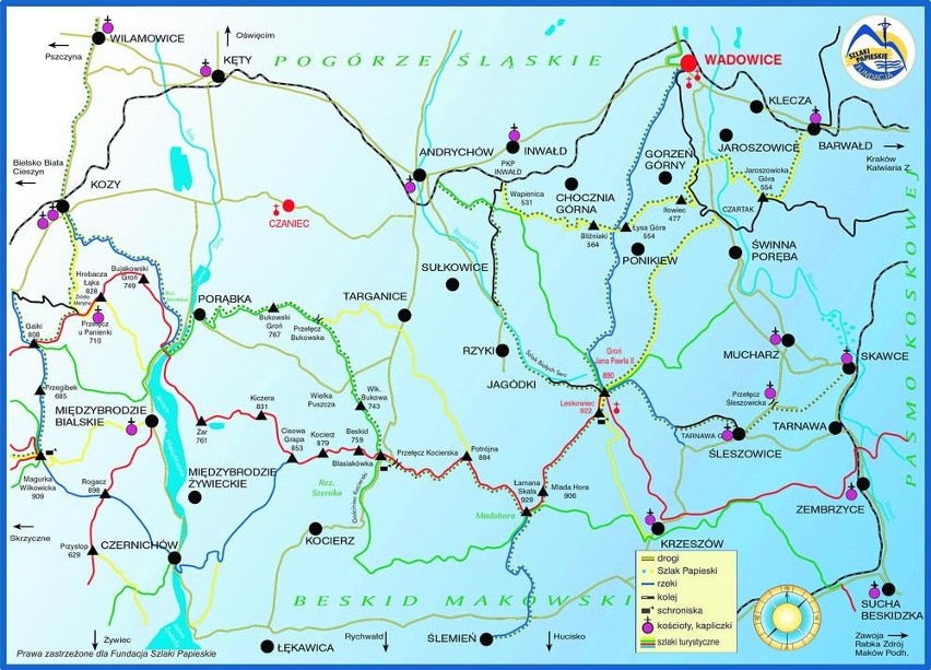 Szlaki Papieskie (cz. 8) - Beskid Mały. Tu urodził się Karol Wojtyła