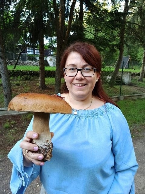 Taaaki grzyb znaleziony w lesie w powiecie świdwińskim