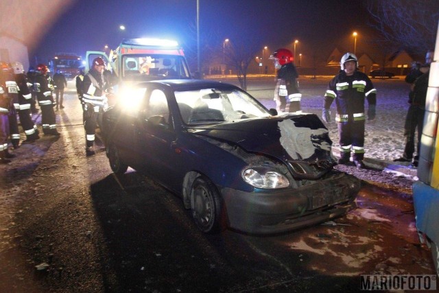 Kierowca lanosa miał 3,3 promila alkoholu w organizmie.