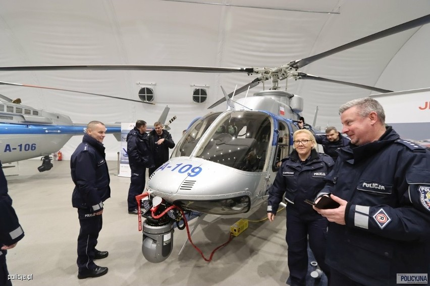 Śmigłowce typu Bell-407GXi, zakupione w ramach unijnego...