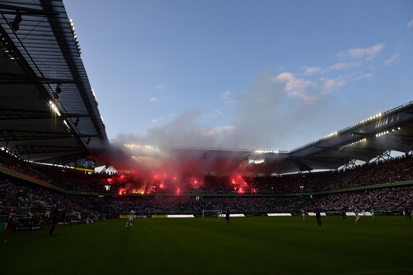 Oprawa meczu Legia Warszawa - Astana i komentarze w mediach