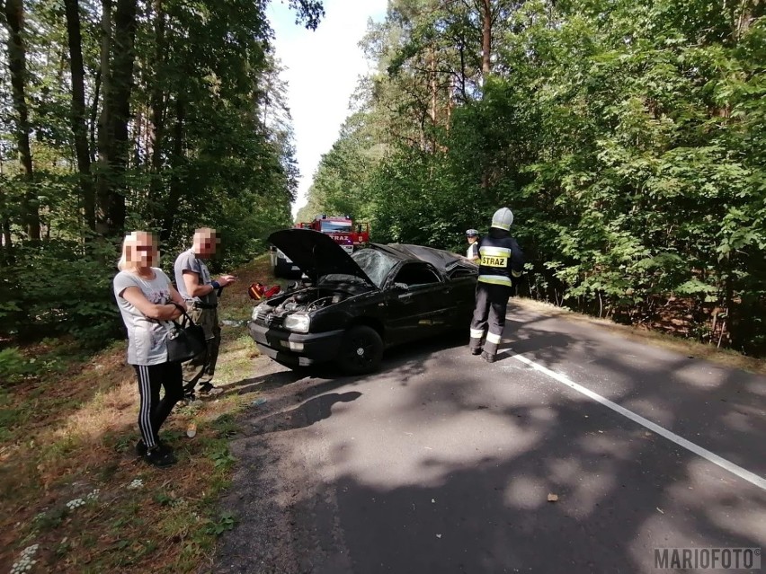 Dwie osoby zostały ranne w wypadku na drodze wojewódzkiej...