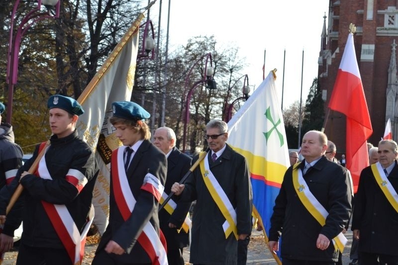 Częstochowa. Marsz Niepodległości środowisk prawicowych