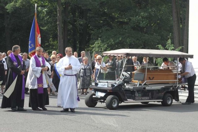 Ostatnie pożegnanie Stanisława Ciepłego.