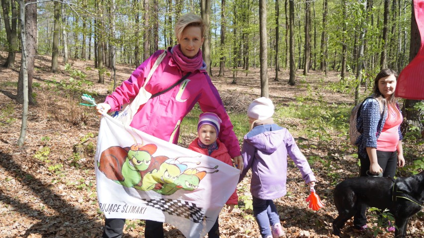 Tłumy biegaczy w lesie Kyndra w Jastrzębiu