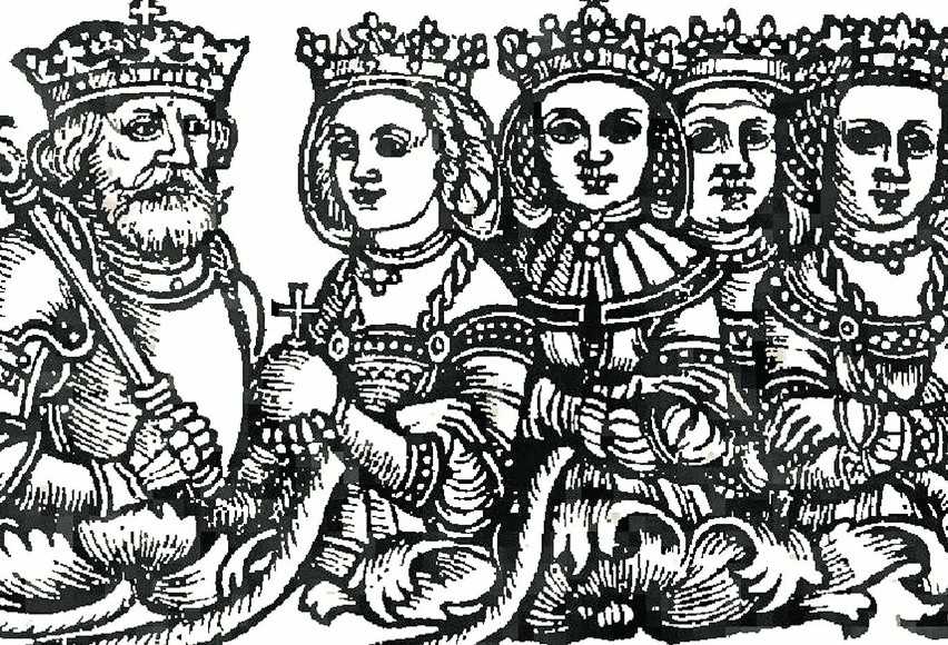 Cztery żony króla Jagiełły - Jadwiga Andegaweńska, Anna...