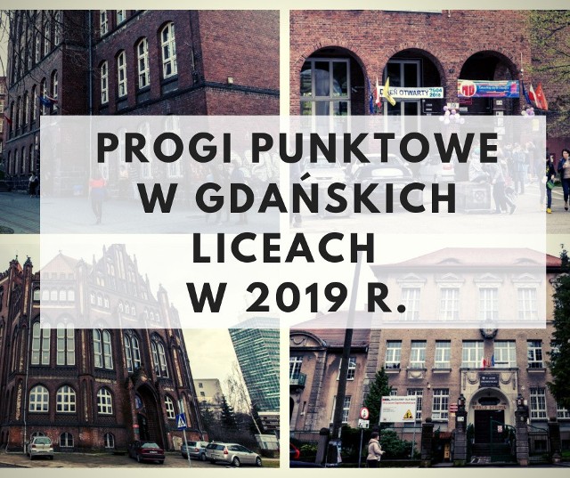TUTAJ SPRAWDZISZ PROGI PUNKTOWE w liceach ogólnokształcących w Gdańsku w 2019 r. W pierwszej kolejności podajemy progi w klasach dla ABSOLWENTÓW SZKÓŁ PODSTAWOWYCH, następnie dla ABSOLWENTÓW GIMNAZJÓW. Kliknij w następne zdjęcie >>>