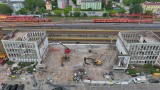 Dworzec kolejowy w Kielcach praktycznie przestał istnieć. Zobaczcie zdjęcia z drona