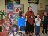 Ewa Stadtmuller odwiedziła Iłżę podczas ogólnopolskiego tygodnia czytania dzieciom