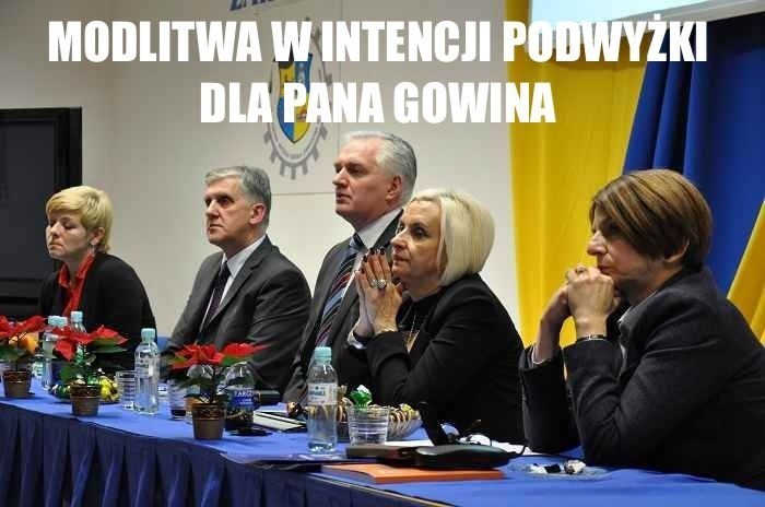 Jarosław Gowin MEMY pod hasłem: Biedny jak GOWIN pojawiły...