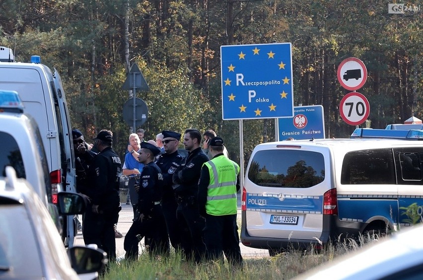 Policjanci z Niemiec i Polski ścigają porywacza. Specjalne ćwiczenia [ZDJĘCIA, WIDEO]