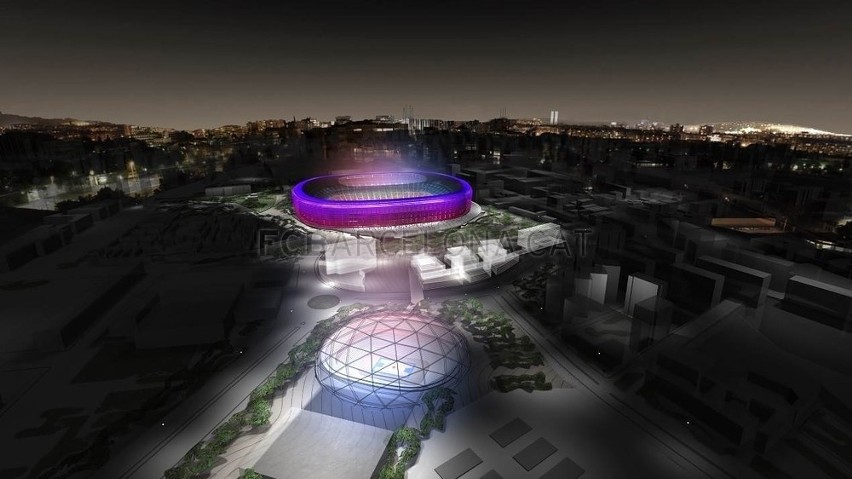 Nowy stadion Barcelony - wizualizacja
