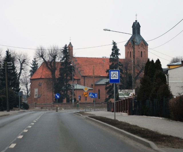 Kościół św. Jakuba w Piotrkowie Kujawskim. Prace renowacyjne elewacji prowadzone są tu od kilku lat