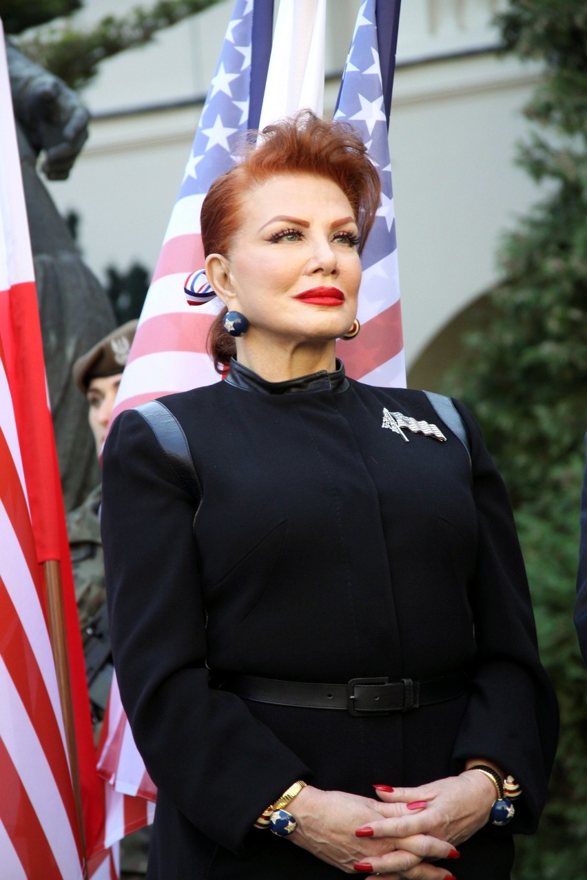 Georgette Mosbacher, ambasador USA w Polsce, wzięła udział w...