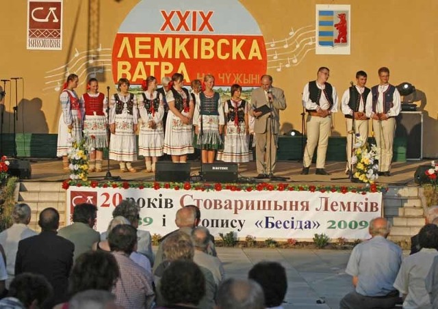 Na scenie w Michałowie wystąpią dziesiątki zespołów łemkowskich z całego świata.