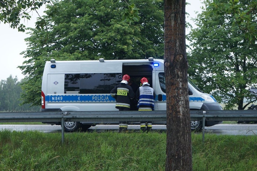 Śmiertelny wypadek w Nowej Dąbrowie na krajowej szóstce