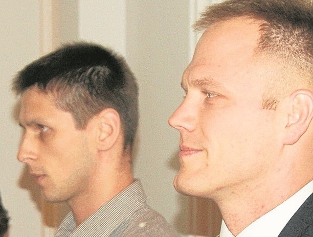 Bohaterowie (od lewej): Łukasz Kacprzak i Andrzej Łysiak.