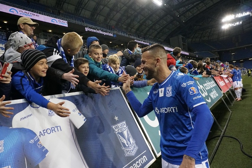 Lech Poznań wygrał z Koroną Kielce 2:1. Mecz przy...