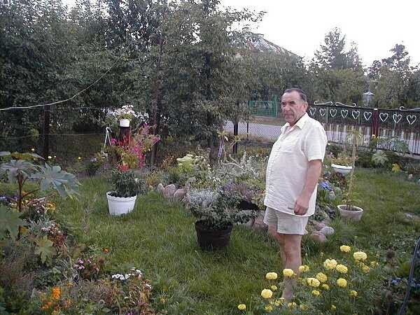 Andrzej Jankowski walczy o odszkodowanie za szkody, wyrządzone w tym ogródku przed czternastu laty.