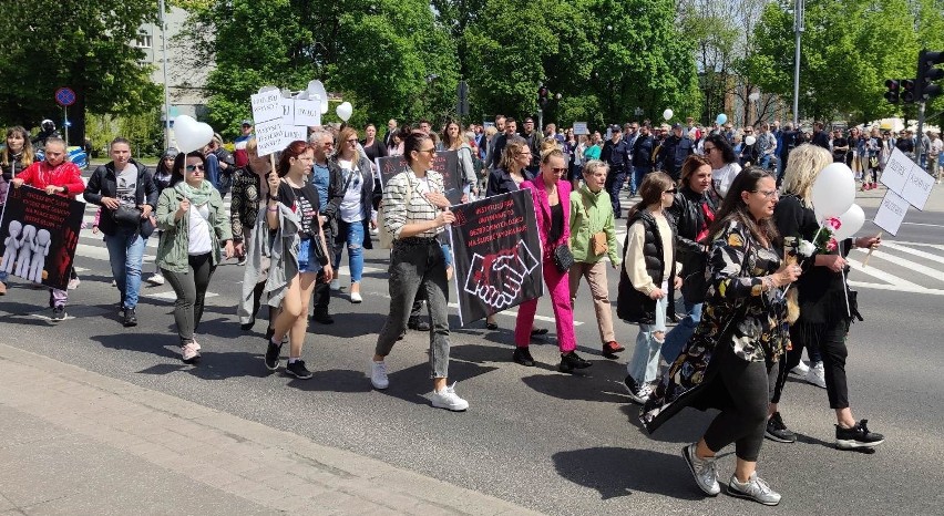 Marsz dla Kamilka w Częstochowie. Ponad 200 osób wzięło...