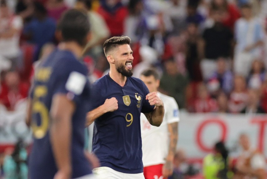 MŚ 2022. Chwila nieuwagi. Tak Francja strzeliła Polsce gola na 1:0. Olivier Giroud zaskoczył naszą obronę [WIDEO]