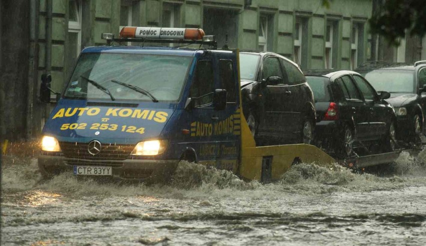 Jeziora na ulicach Inowrocławia