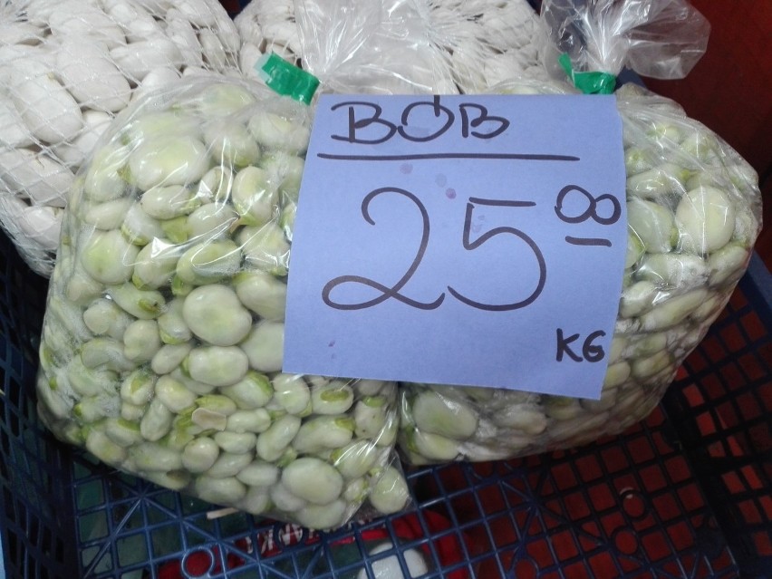 25 zł za kilogram bobu trzeba zapłacić w warzywniaku w...