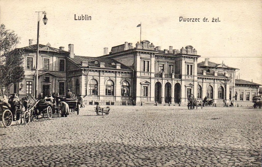 Dworzec PKP w latach 1905-1909