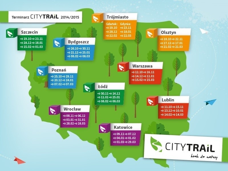 City Trail zamiast Z Biegiem Natury: Propozycja na jesenne treningi biegowe