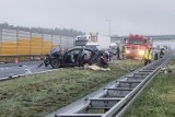 Śmiertelny wypadek na A2 pod Świnicami Warckimi. Zginęło dwoje dzieci [ZDJĘCIA, FILM]