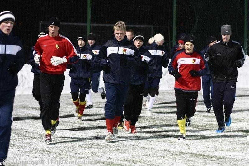 Trening młodej Jagielloni