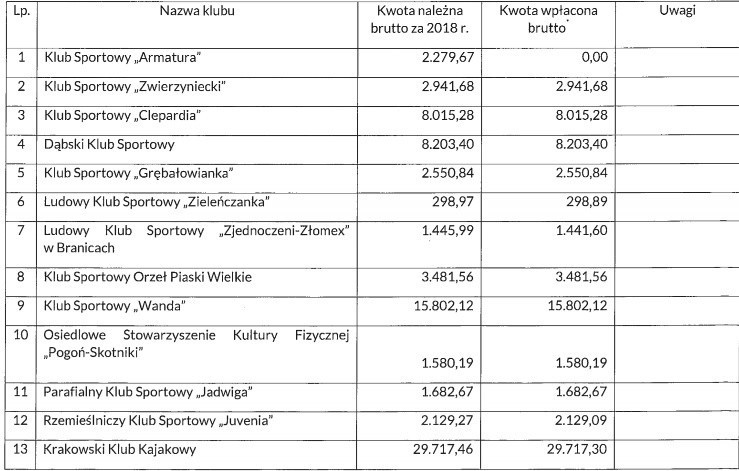 Ile krakowskie kluby płacą miastu za nieruchomości? Wisła przekazuje miastu sześć razy więcej niż Cracovia