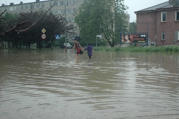 Powódz w Jaśle - piątek
Powódz w Jaśle - piątek