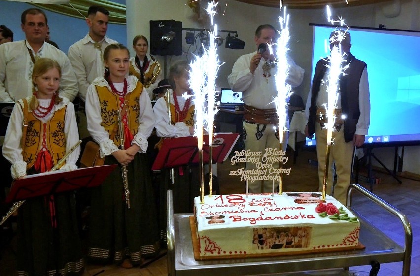 Góralska Orkiestra Dęta ze Skomielnej Czarnej i Bogdanówki świętowała jubileusz 18-lecia istnienia 