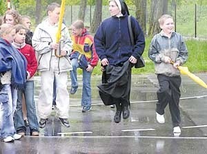 Atmosfera dobrej zabawy udzieliła się wszystkim uczestnikom festiwalu, nie tylko świeckim