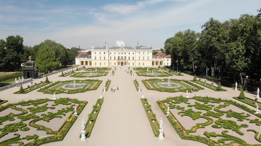 Użytkownicy Google Maps przypięli Złotą Pinezkę dla Pałacu Branickich w Białymstoku (zdjęcia)