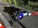 Śmiertelny wypadek w Niedrzwicy Dużej. Nie żyje motocyklista