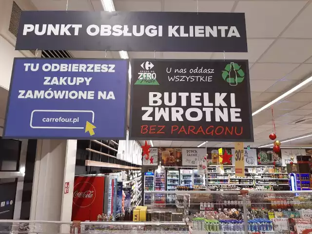 Od 22 kwietnia w Carrefour będzie można oddać butelki zwrotne bez paragonu