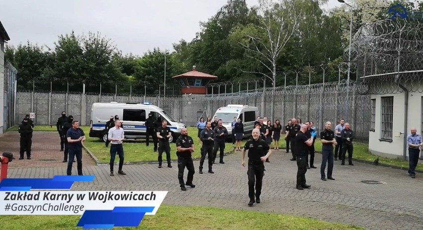 Akcja #GaszynChallenge w Zakładzie Karnym w Wojkowicach...