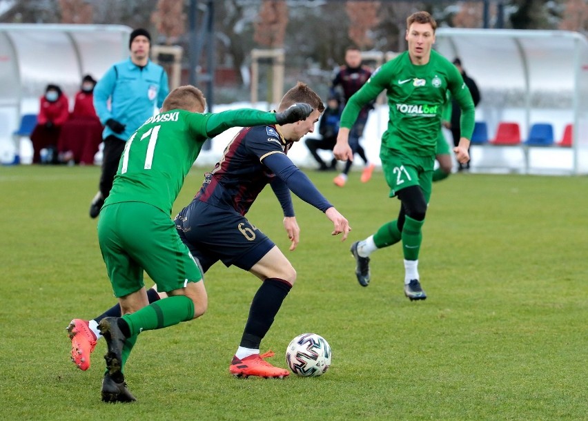 Sparing: Pogoń Szczecin - Warta Poznań 0:2.