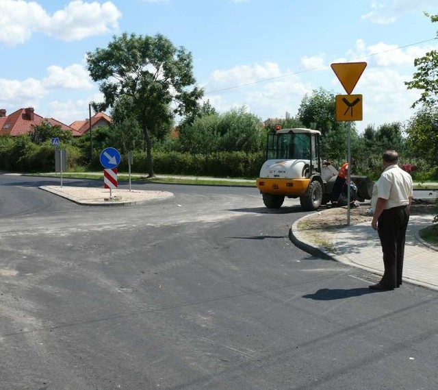 Tak obecnie prezentuje się ul. Wierzbińskiego. Drogowcy prowadzą tam jeszcze tzw. prace kosmetyczne.