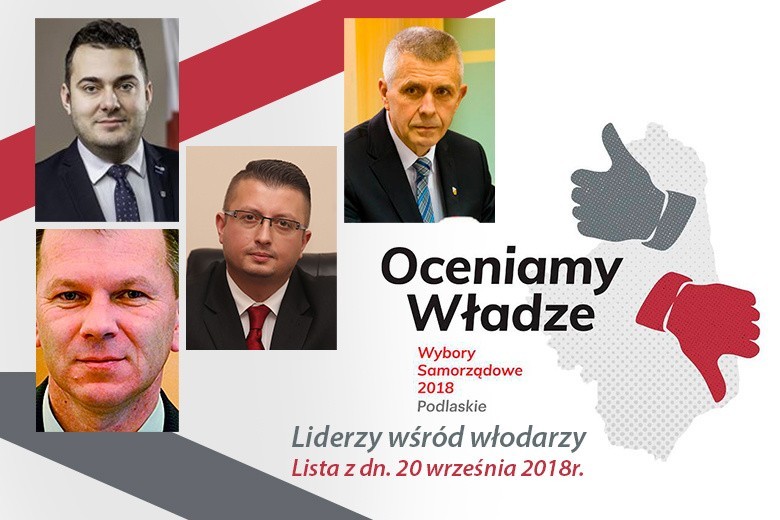 Prezentujemy liderów wśród włodarzy w plebiscycie...