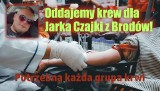 Jarek Czajka z Brodów zachorował na białaczkę. Trwa zbiórka krwi dla 27-latka