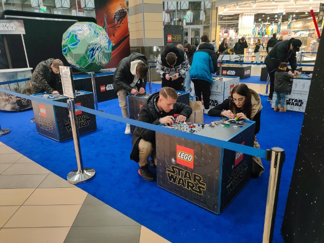 Wystawa Lego Star Wars w Silesia City Center w Katowicach dostępna będzie do 29 stycznia.
