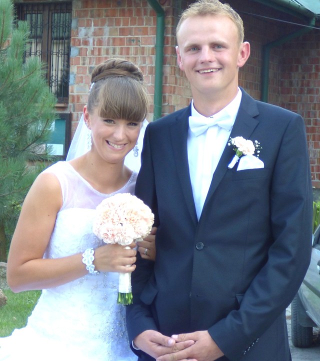 Kamil Kolanowski, czołowy piłkarz buskiego Zdroju, poślubił w sobotę Anitę.