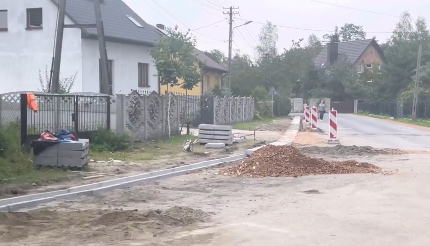 W Sędziszowie trwa remont i przebudowa ulic Partyzantów, Bąkowskiej i Piaskowej. Zobaczcie zdjęcia