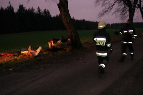 Do tragicznego zdarzenia drogowego doszlo na trasie z...